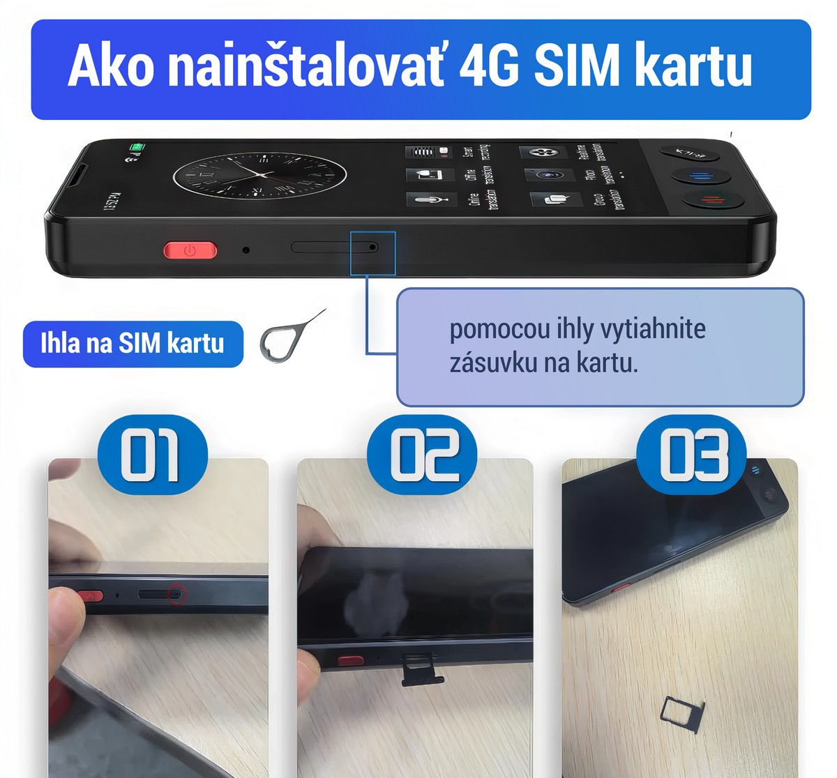 instalace 4g 3g sim karta Langie S3 překladač